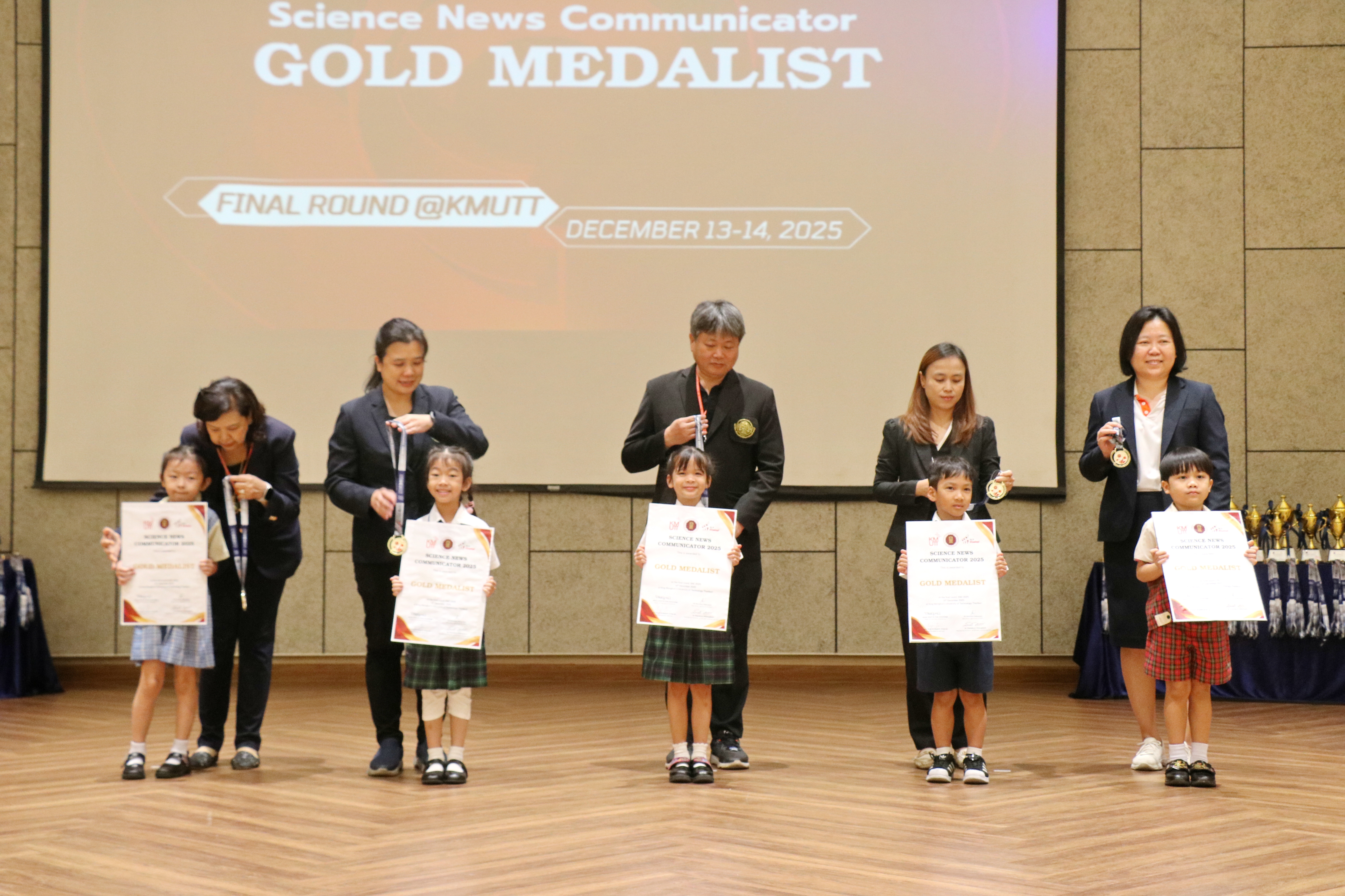 โครงการแข่งขันการพูดประกวดเล่าข่าวทางวิทยาศาสตร์ ปี 2568